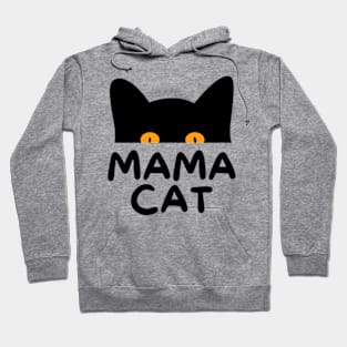 mama cat t shirt for cat lover Hoodie